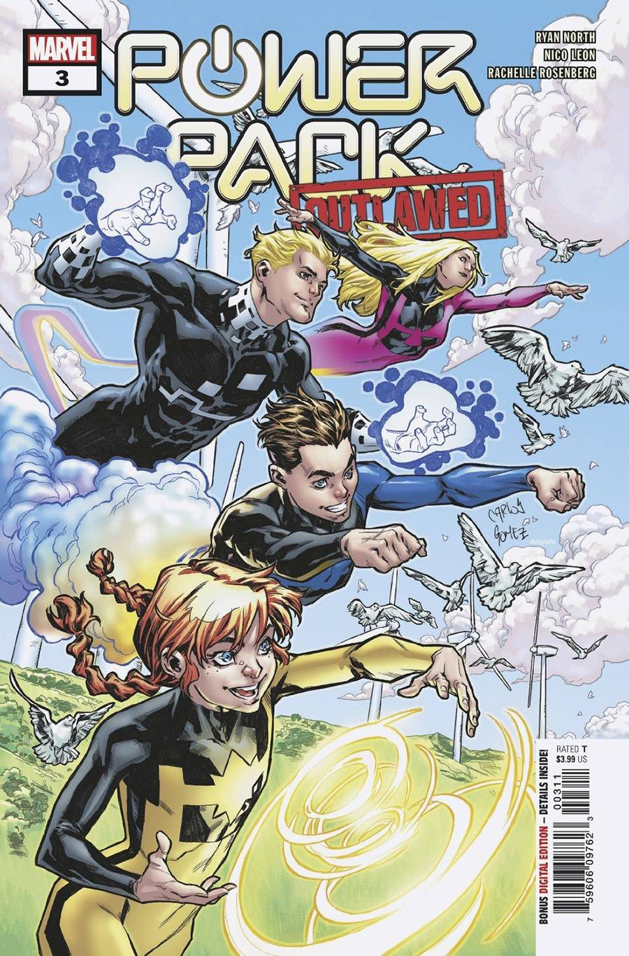 Power Pack Vol 4 #3 (Outlawed Tie-In)