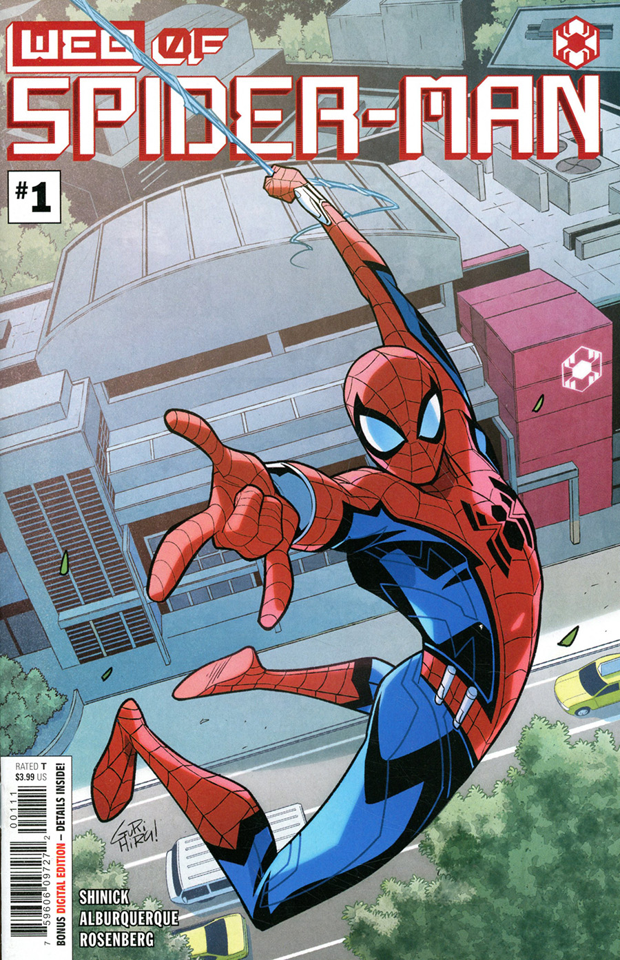 W.E.B. Of Spider-Man #1 Cover A Regular Gurihiru Cover