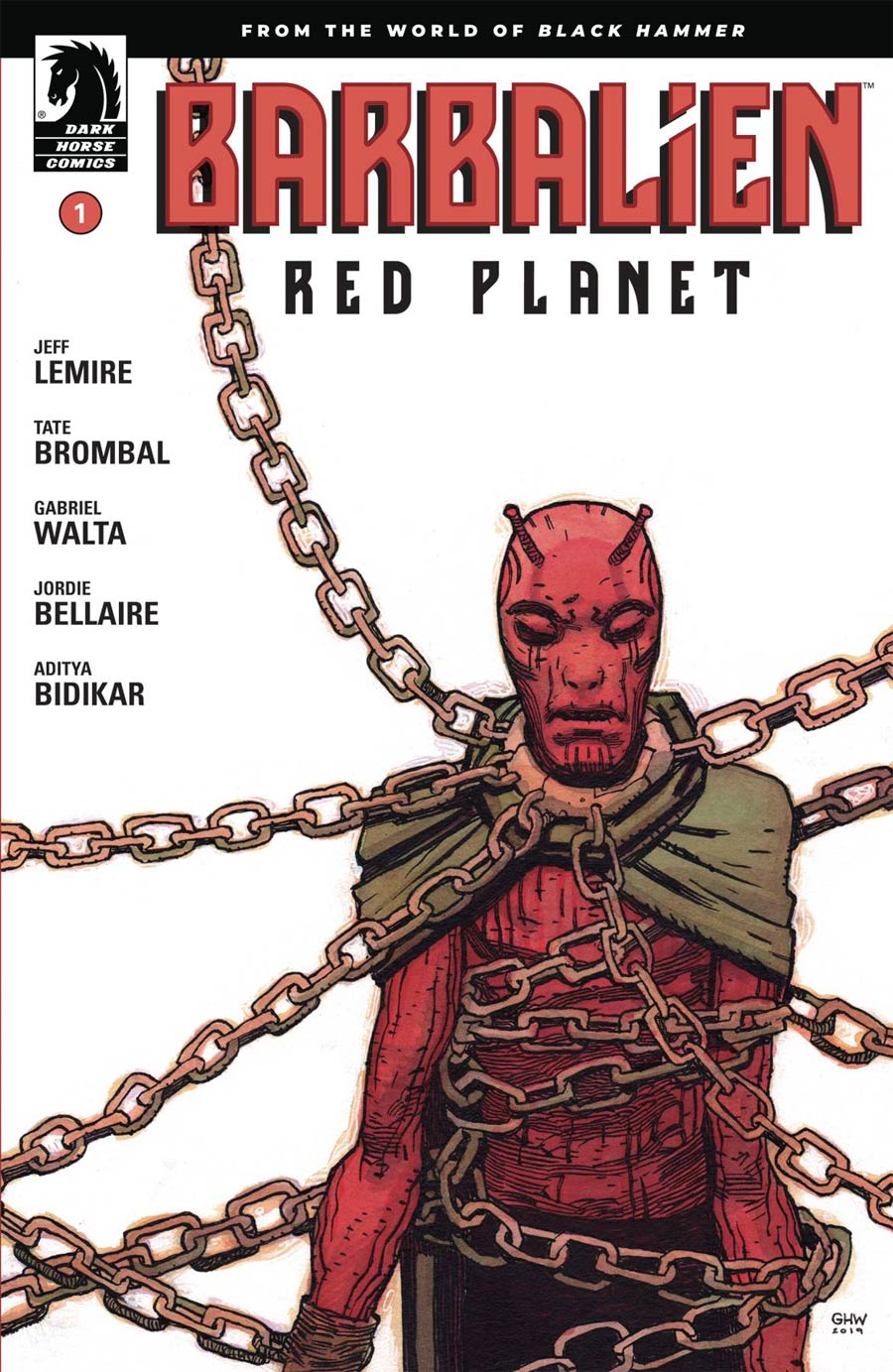 Barbalien Red Planet #1 Cover A Regular Gabriel Hernandez Walta Cover