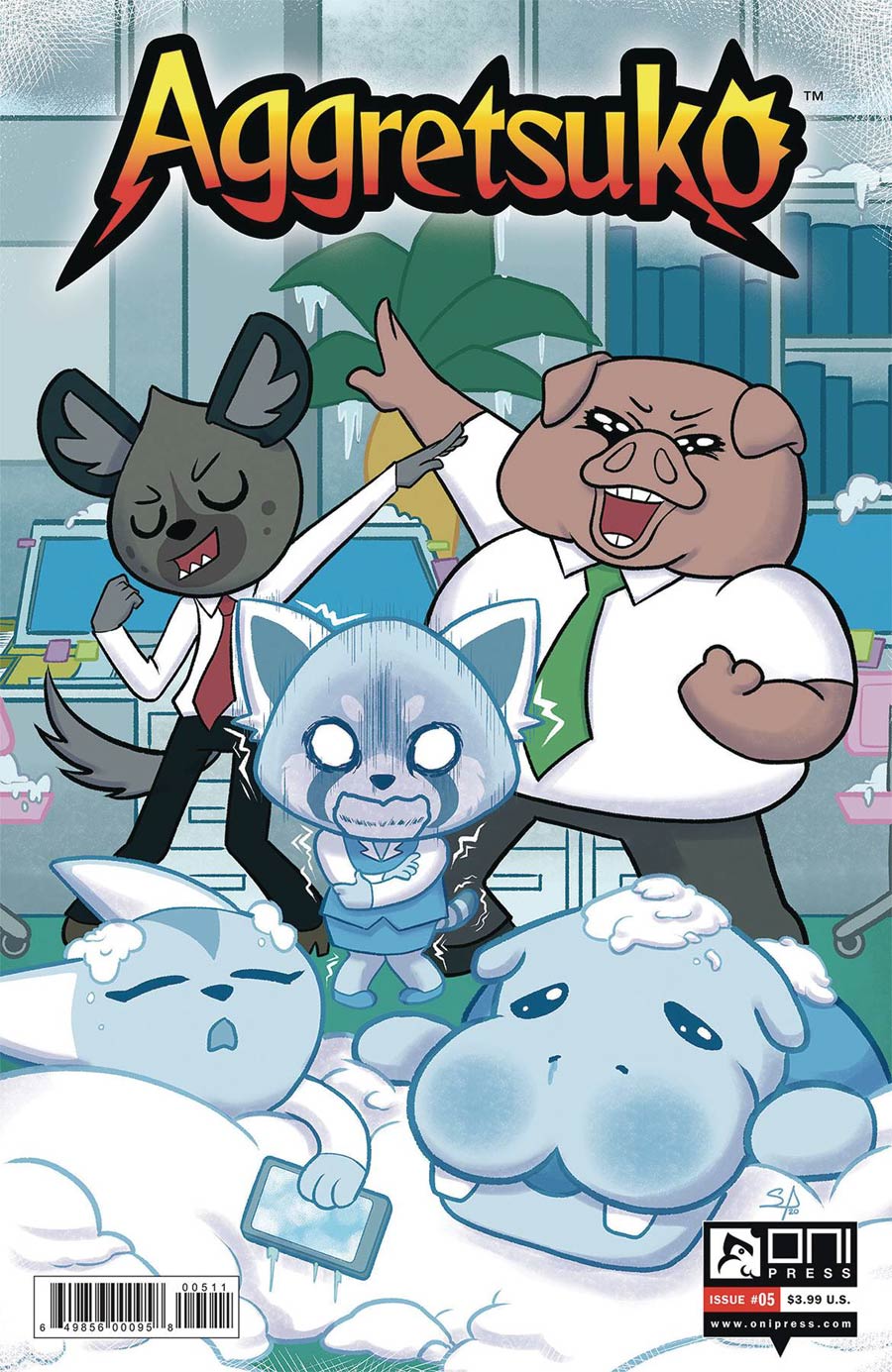 Aggretsuko #5 Cover A Regular Shadia Amin Cover