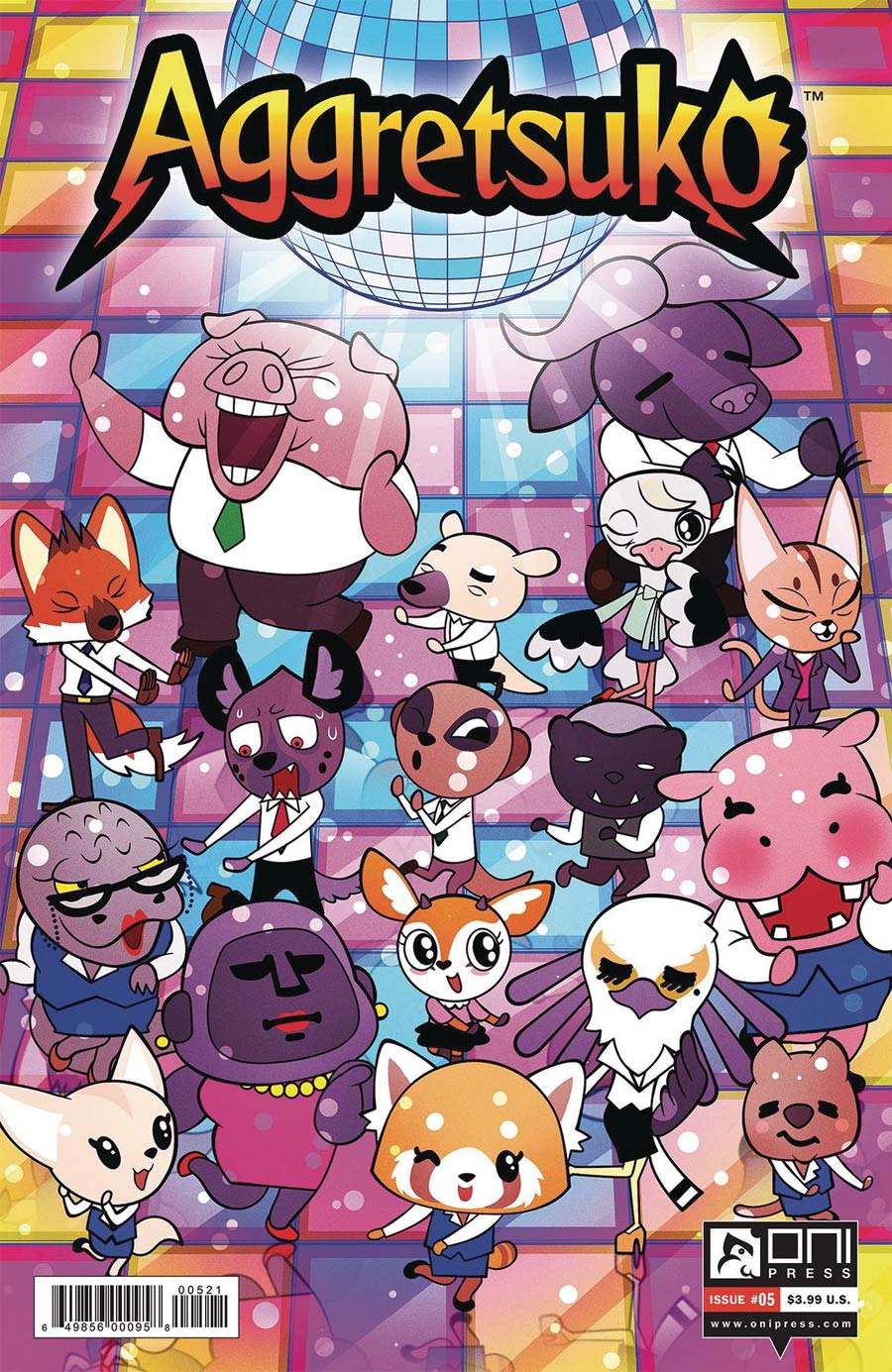 Aggretsuko #5 Cover B Variant Phil Murphy Cover