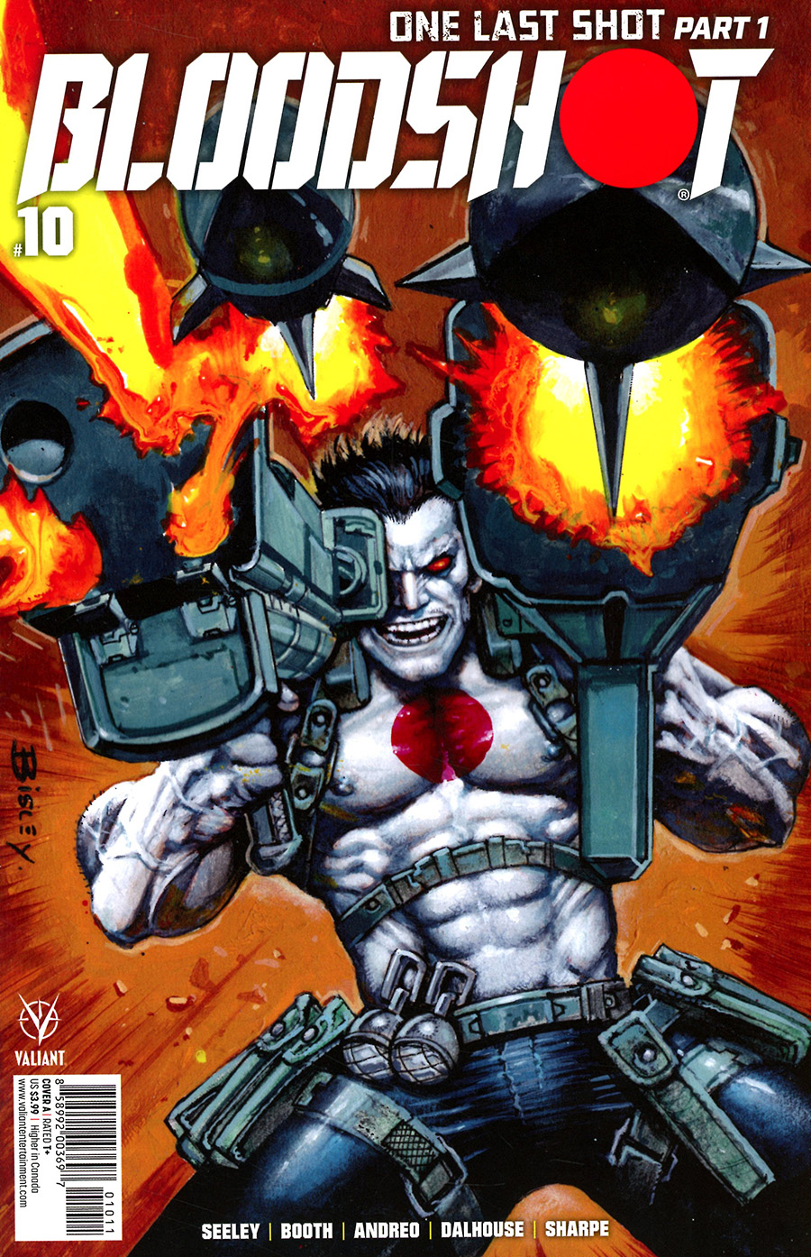 Bloodshot Vol 4 #10 Cover A Regular Simon Bisley Cover