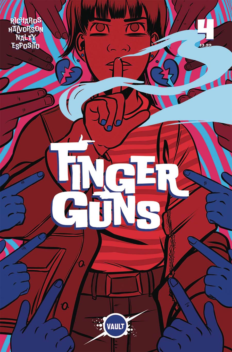 Finger Guns #4 Cover A Regular Val Halvorson Cover