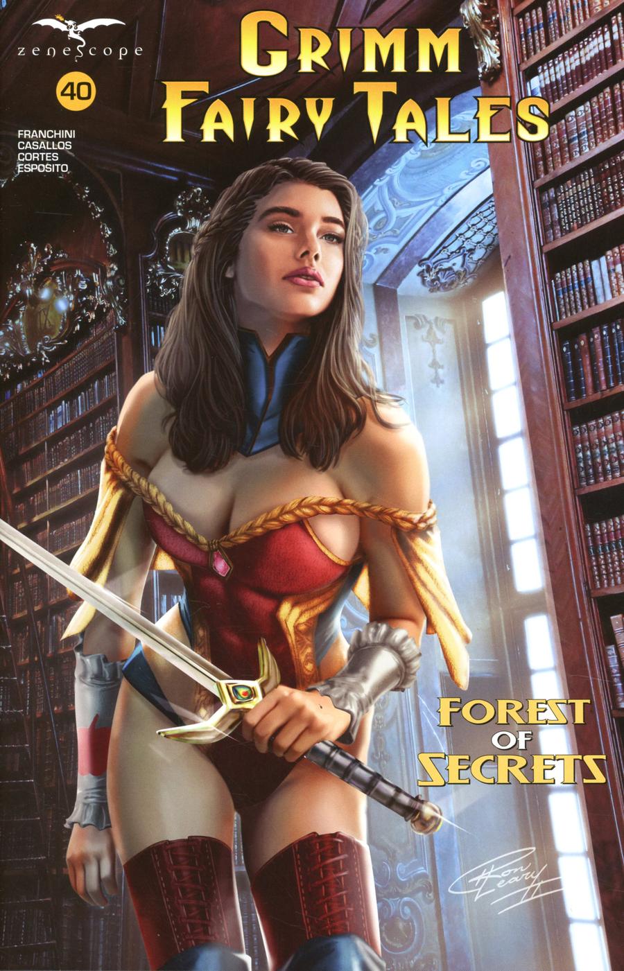 Grimm Fairy Tales Vol 2 #40 Cover C Ron Leary Jr