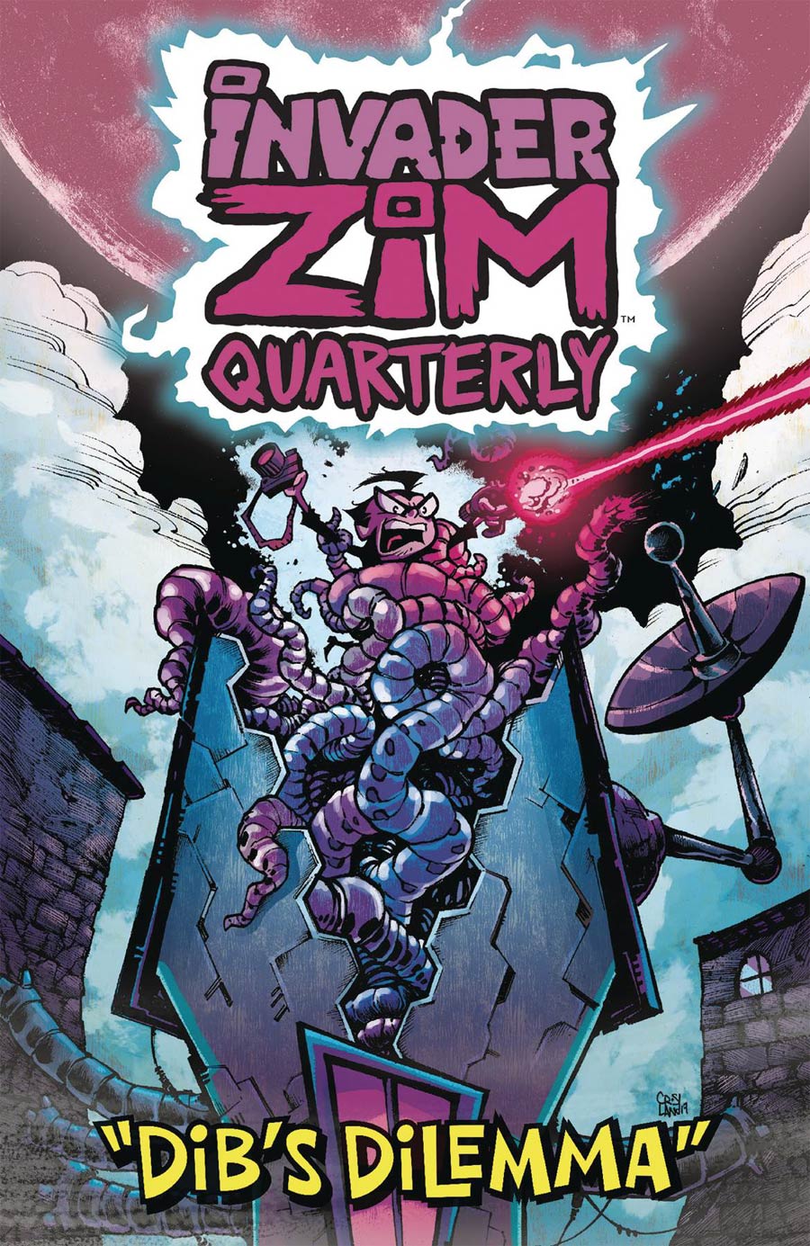 Invader Zim Quarterly #2 Dibs Dilemma Cover B Variant Dave Crosland Cover