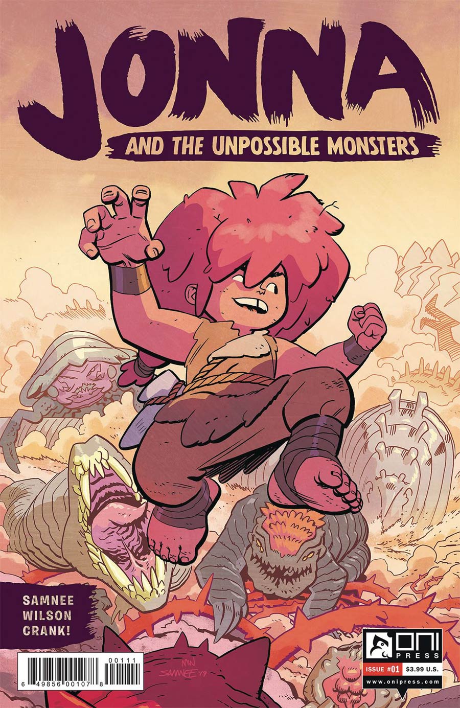 Jonna And The Unpossible Monsters #1 Cover A Regular Chris Samnee Cover