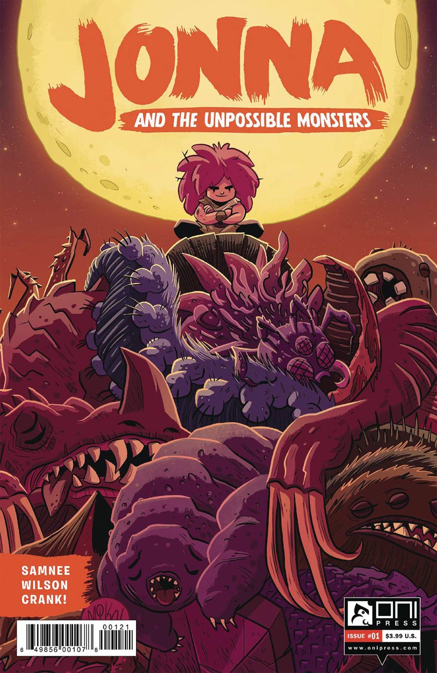 Jonna And The Unpossible Monsters #1 Cover B Variant Mike Maihack Cover