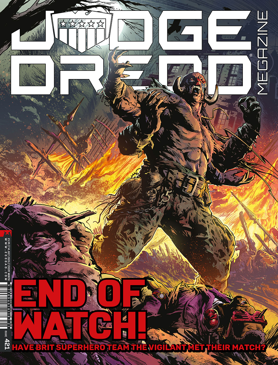 Judge Dredd Megazine #421