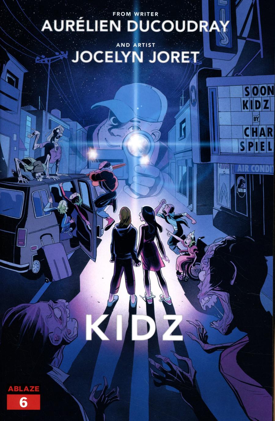 Kidz #6 Cover B Variant Vittoria Macioci Super 8 Homage Cover