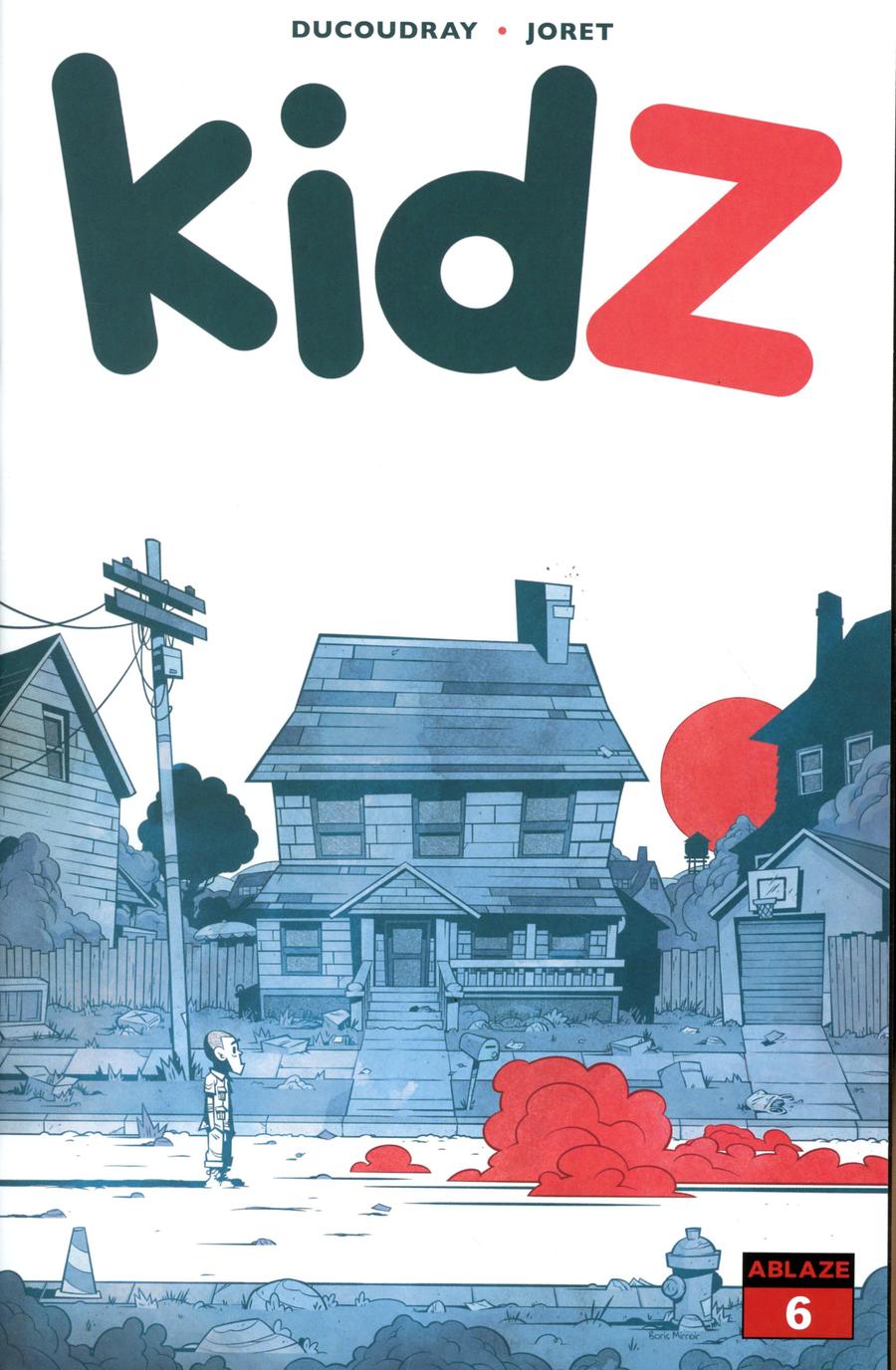 Kidz #6 Cover C Variant Boris Mirroir Cover