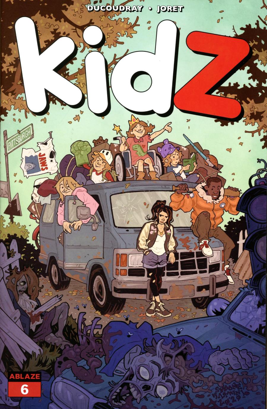 Kidz #6 Cover D Variant Simone DArmini Cover