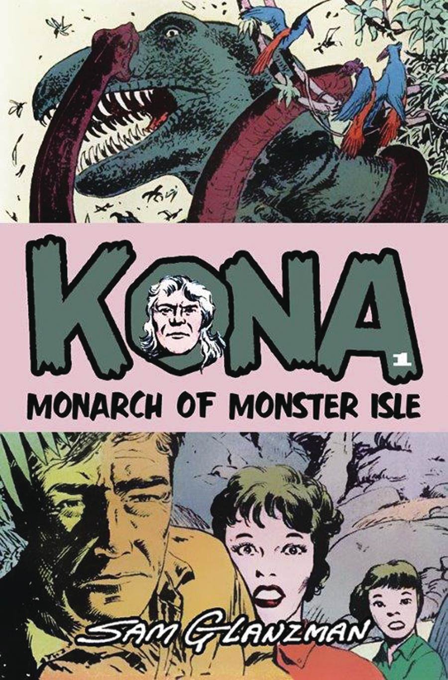 Kona Monarch Of Monster Isle #1 Cover A Regular Sam Glanzman Cover