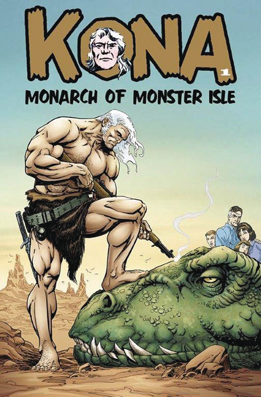 Kona Monarch Of Monster Isle #1 Cover B Variant Bart Sears Cover