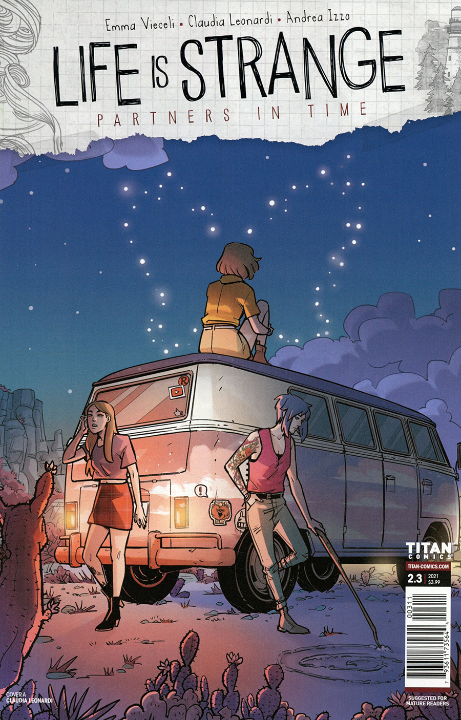 Life Is Strange Partners In Time #3 Cover A Regular Claudia Leonardi Cover