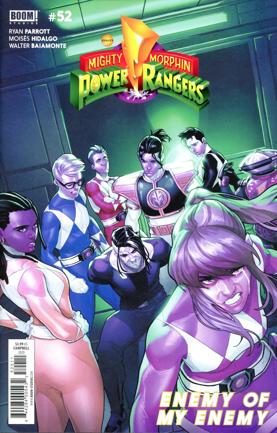 Mighty Morphin Power Rangers (BOOM Studios) #52 Cover A Regular Jamal Campbell Cover