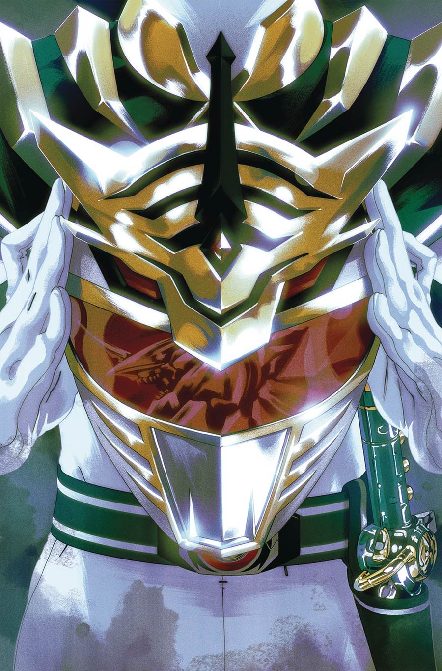 Mighty Morphin Power Rangers (BOOM Studios) #52 Cover B Variant Goni Montes Foil Cover