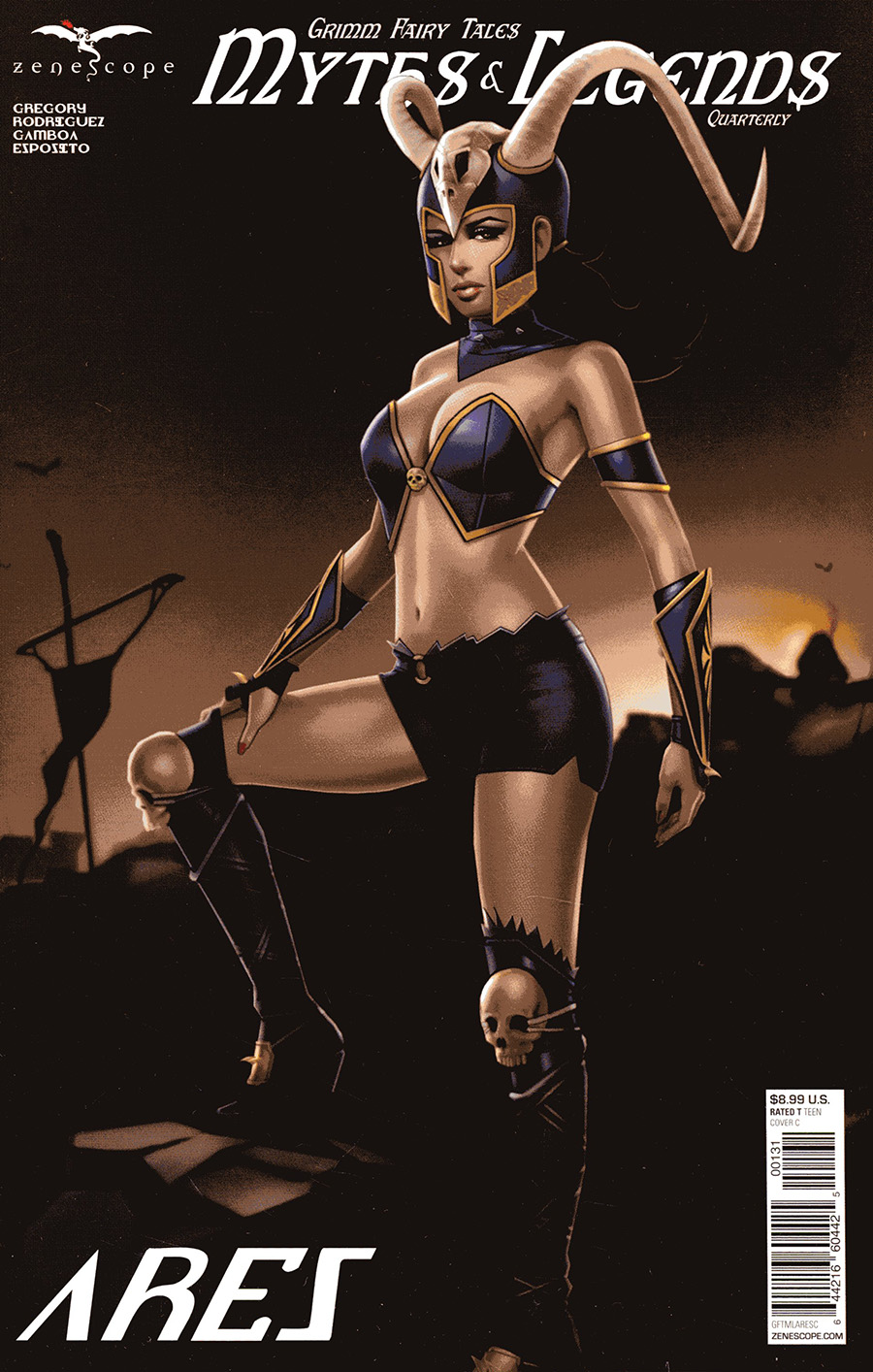 Grimm Fairy Tales Presents Myths & Legends Quarterly #1 Aries Cover C Keith Garvey