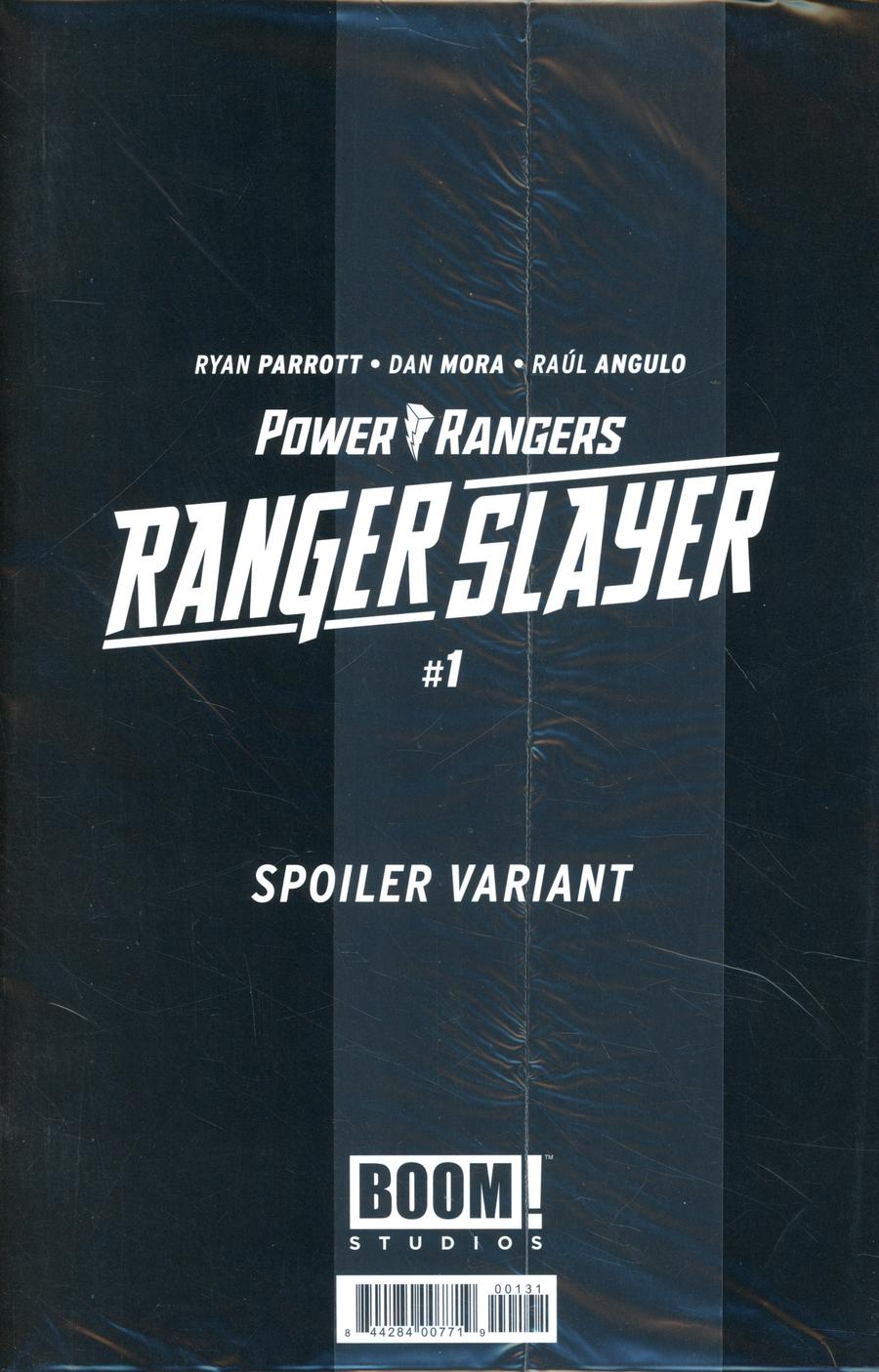 Power Rangers Ranger Slayer #1 Cover C Variant Jen Bartel Spoiler Cover