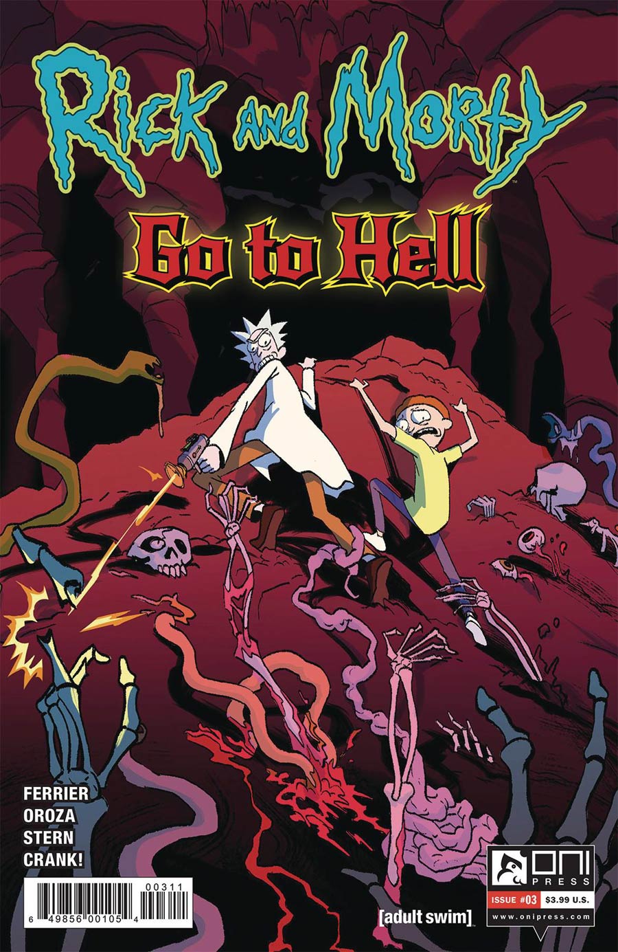 Rick And Morty Go To Hell #3 Cover A Regular Constanza Oroza Cover