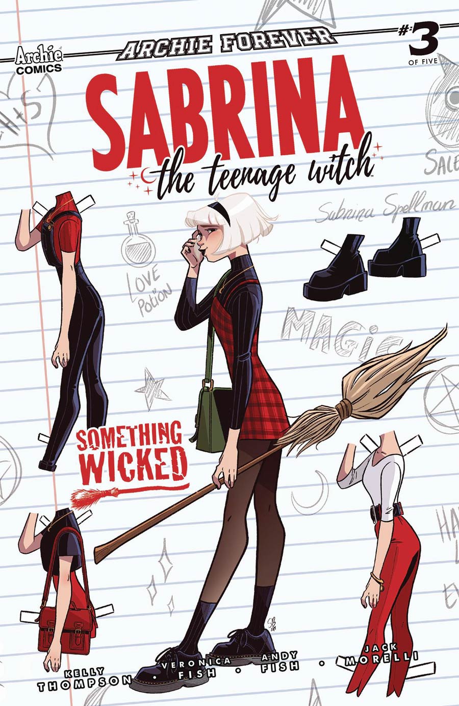 Sabrina The Teenage Witch Something Wicked #3 Cover B Variant Sweeney Boo Cover