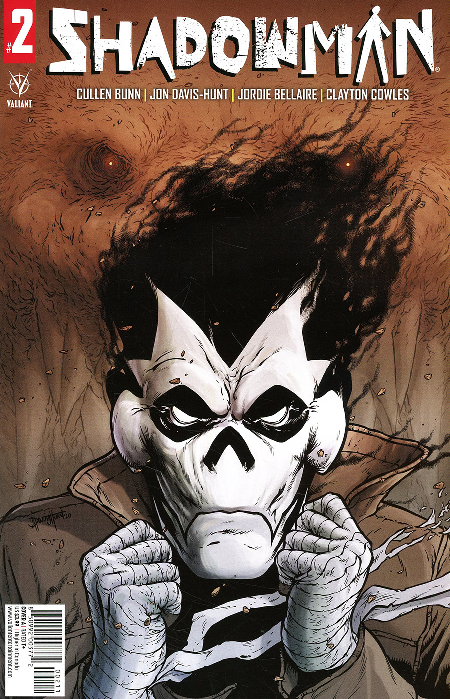 Shadowman Vol 6 #2 Cover A Regular Jon Davis-Hunt Cover