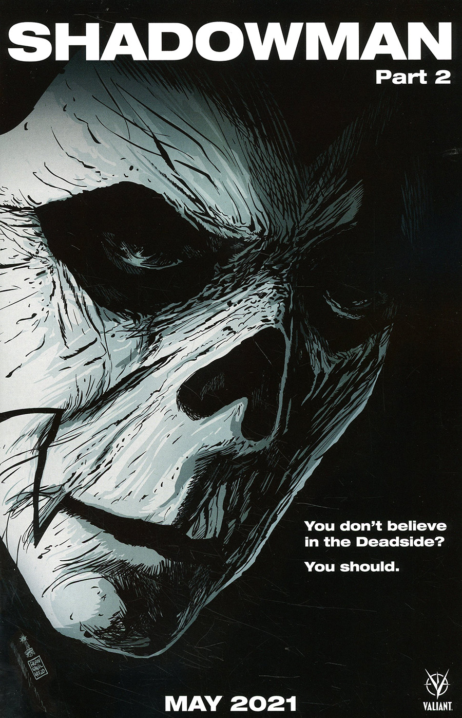 Shadowman Vol 6 #2 Cover C Variant Francesco Francavilla Horror Movie Homage Cover