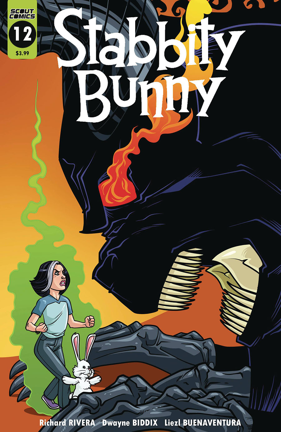 Stabbity Bunny #12 Cover A Regular Dwayne Biddix Cover