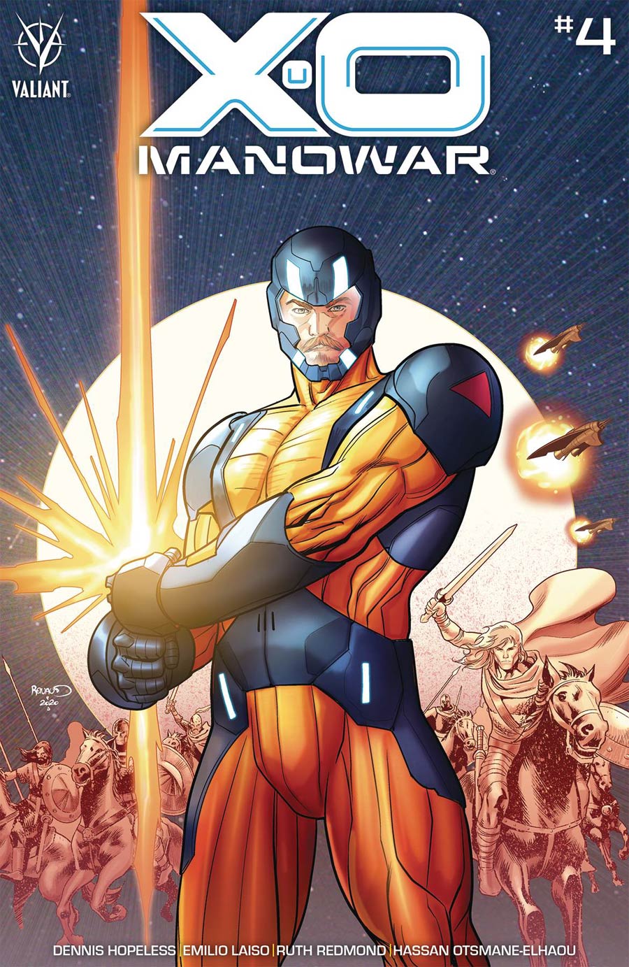 X-O Manowar Vol 5 #4 Cover B Variant Paul Renaud Cover