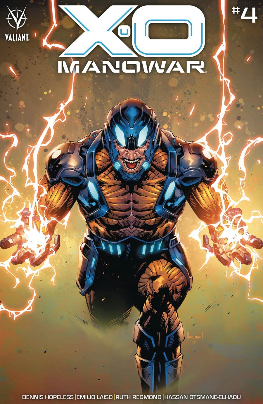 X-O Manowar Vol 5 #4 Cover C Variant Kael Ngu Cover