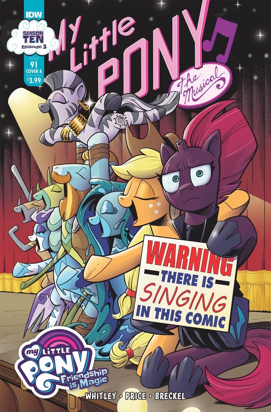 My Little Pony Friendship Is Magic #91 Cover A Regular Andy Price Cover