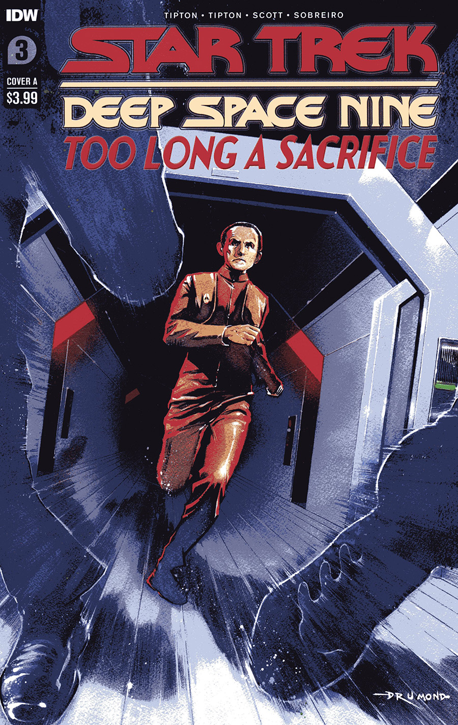 Star Trek Deep Space Nine Too Long A Sacrifice #3 Cover A Regular Ricardo Drummond Cover