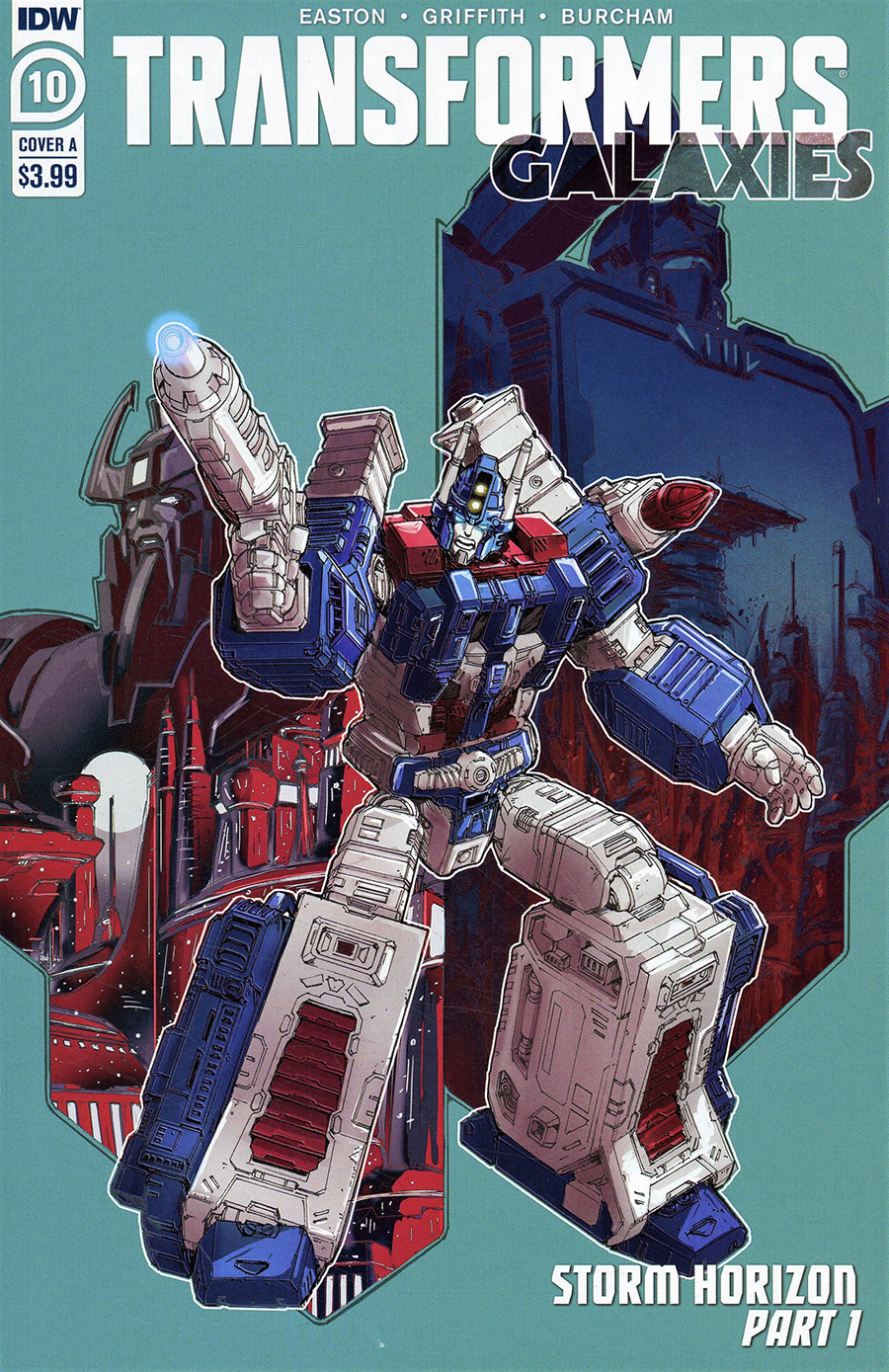 Transformers Galaxies #10 Cover A Regular Andrew Griffith Cover