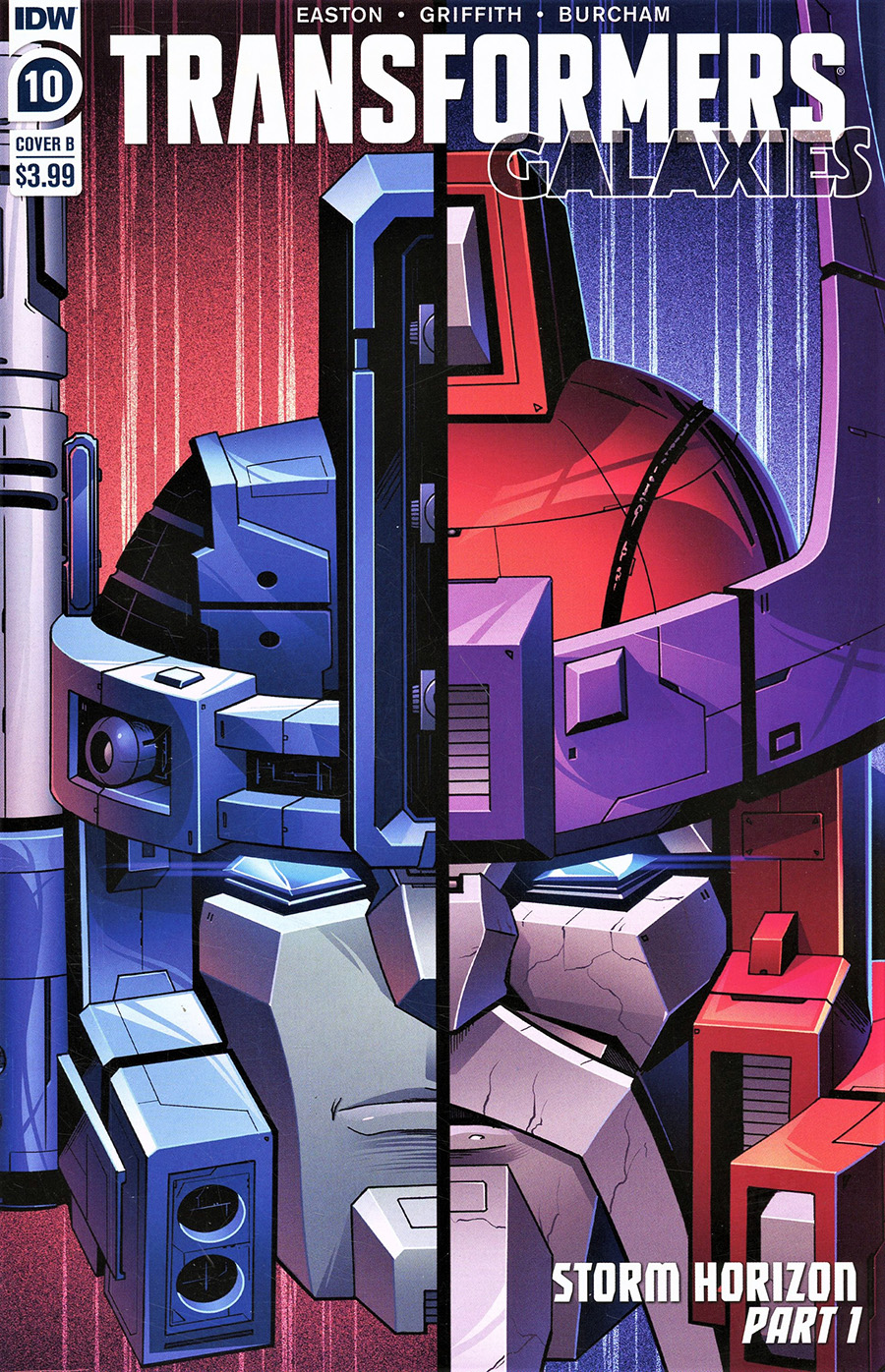 Transformers Galaxies #10 Cover B Variant Thomas Deer Cover