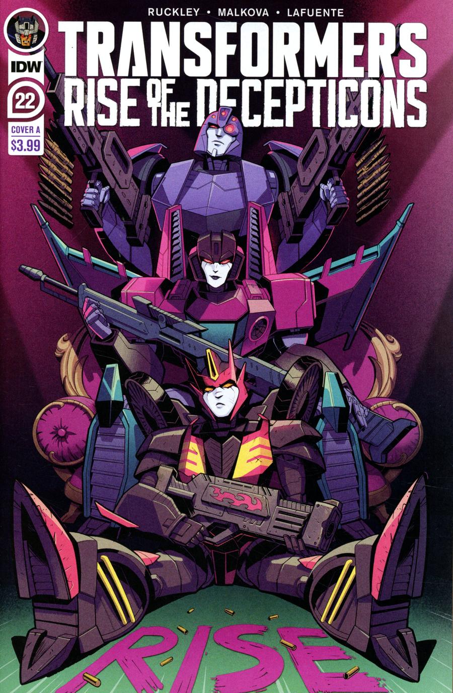 Transformers Vol 4 #22 Cover A Regular Anna Malkova Cover