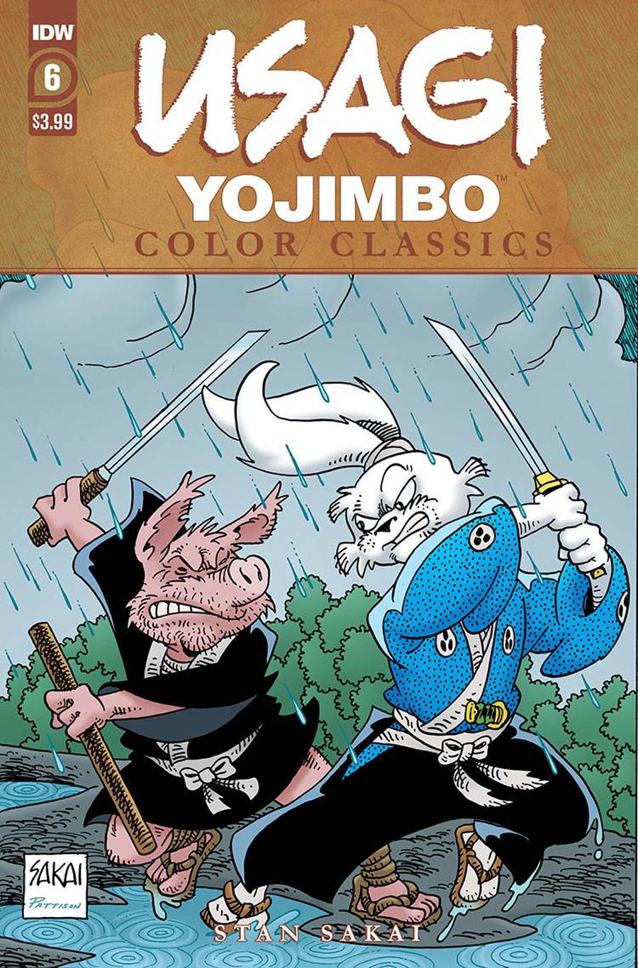 Usagi Yojimbo Color Classics #6