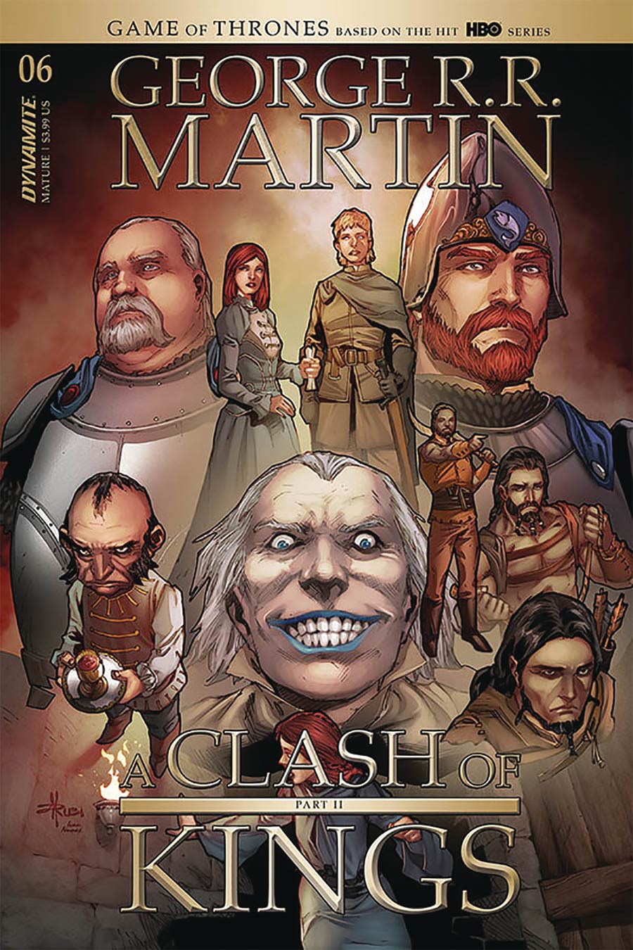 Game Of Thrones Clash Of Kings Vol 2 #6 Cover B Variant Mel Rubi Cover