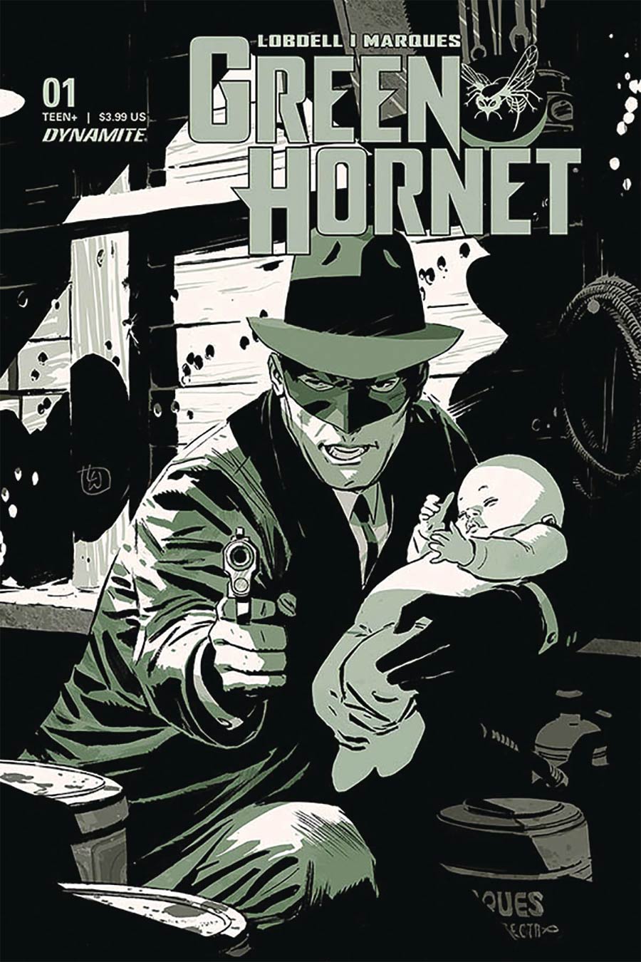 Green Hornet Vol 5 #1 Cover A Regular Lee Weeks Cover