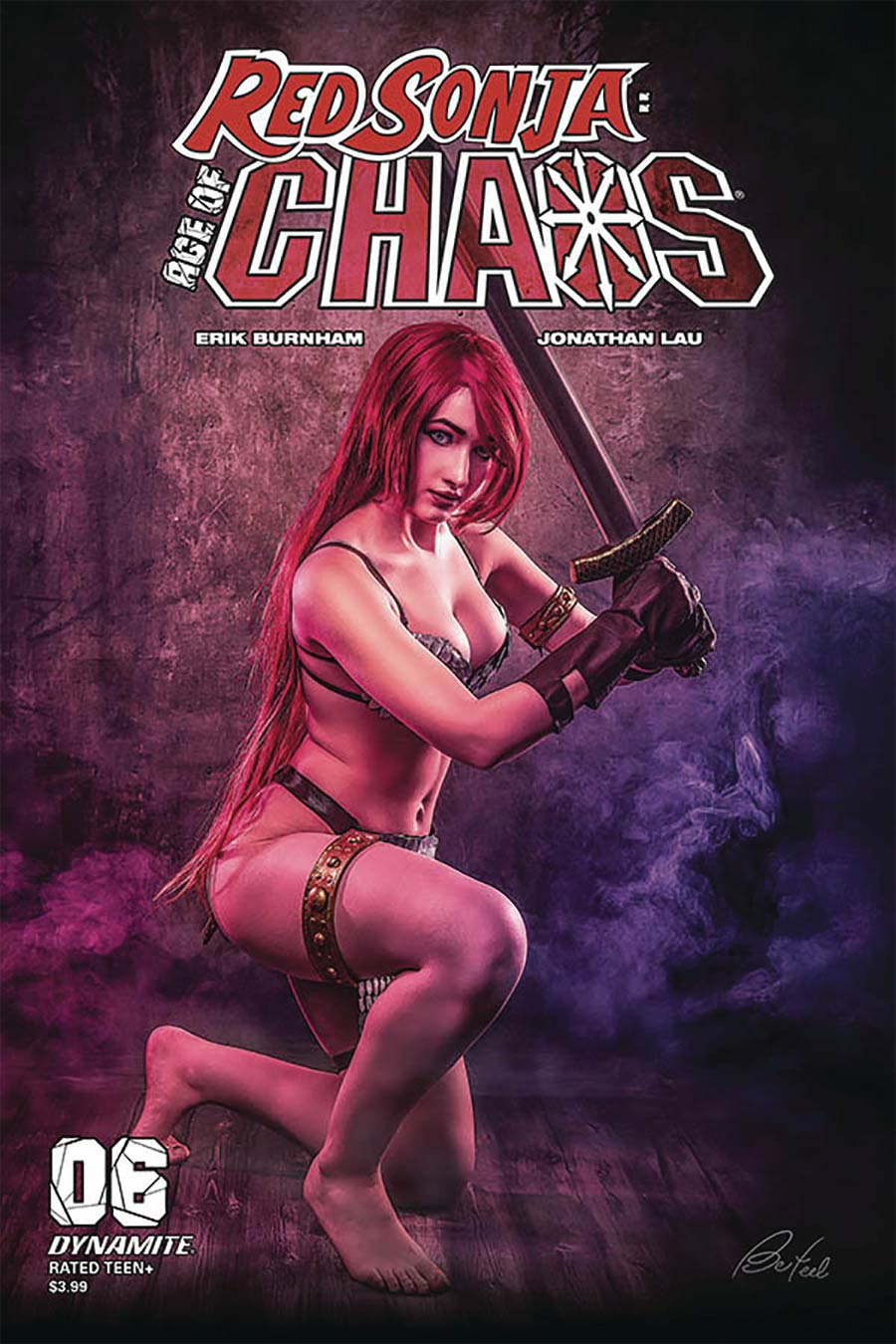 Red Sonja Age Of Chaos #6 Cover E Variant Klaudia Bloom Cosplay Photo Cover