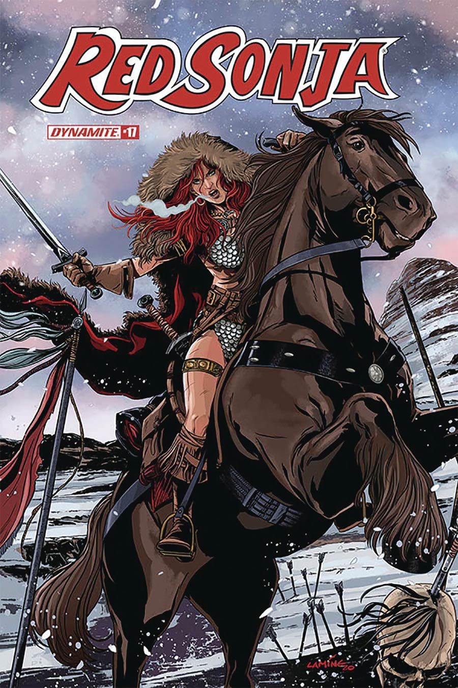 Red Sonja Vol 8 #17 Cover D Variant Marc Laming Cover