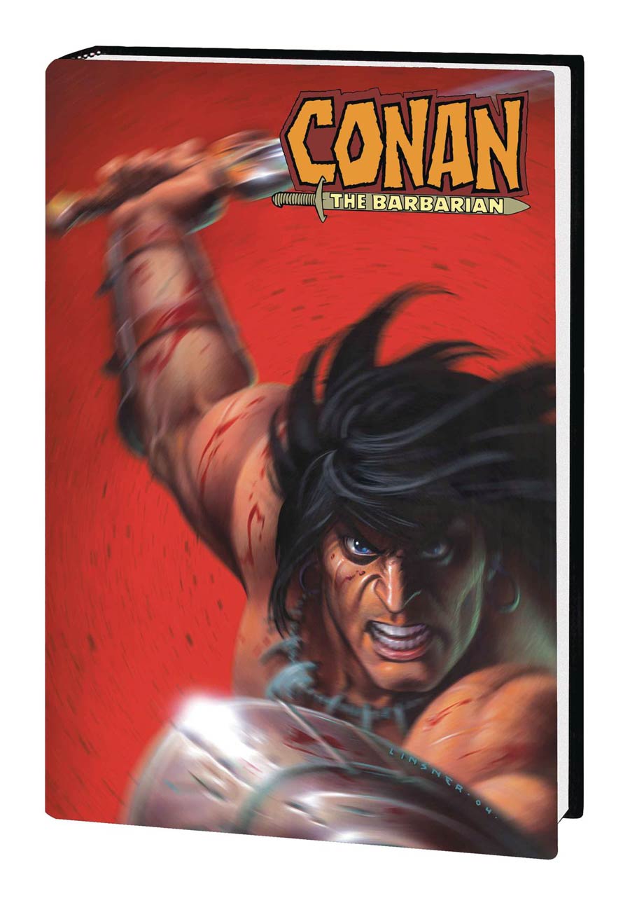 Conan The Barbarian By Kurt Busiek Omnibus HC Direct Market Joseph Michael Linsner Variant Cover
