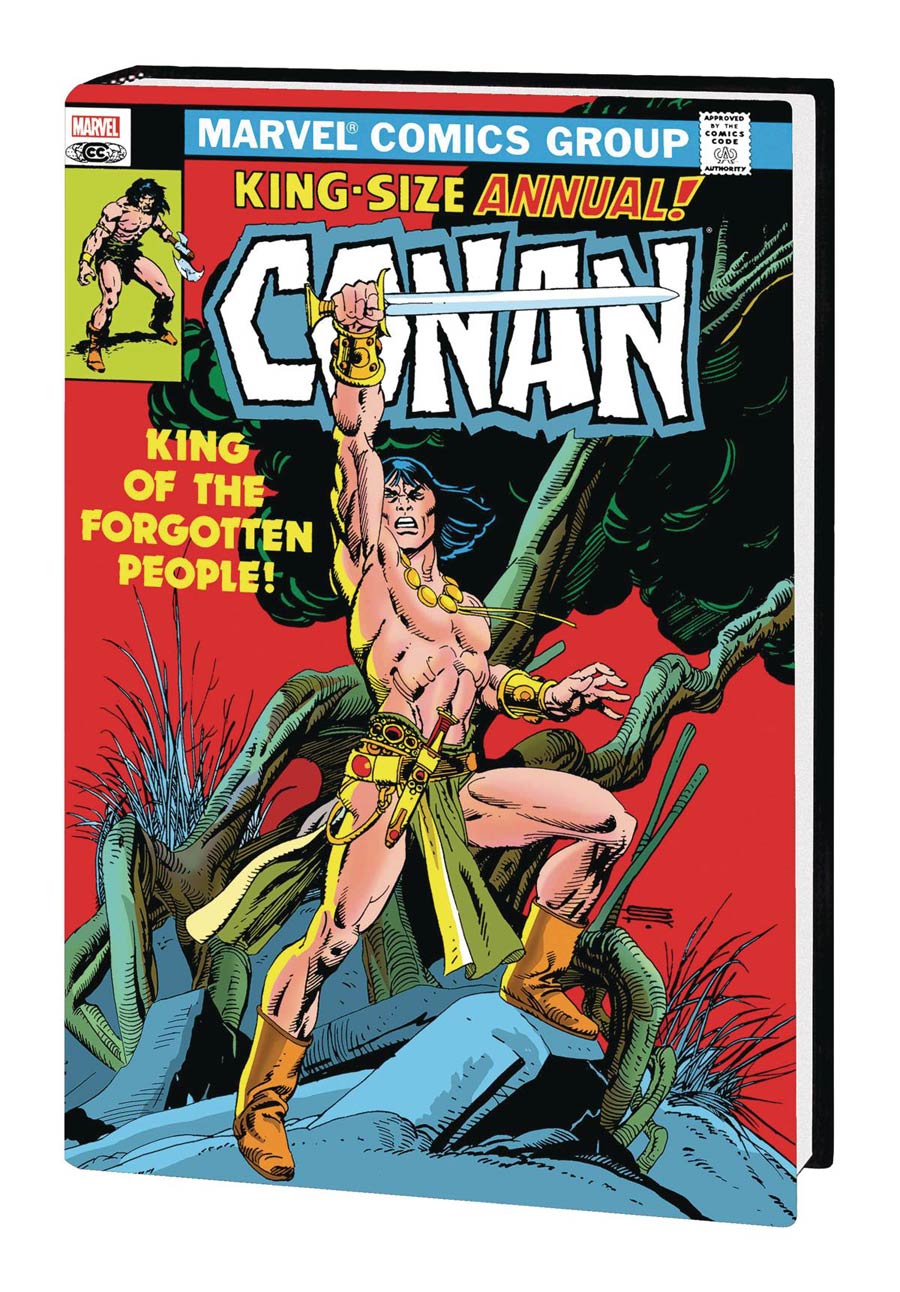 Conan The Barbarian Original Marvel Years Omnibus Vol 5 HC Direct Market Gil Kane Variant Cover
