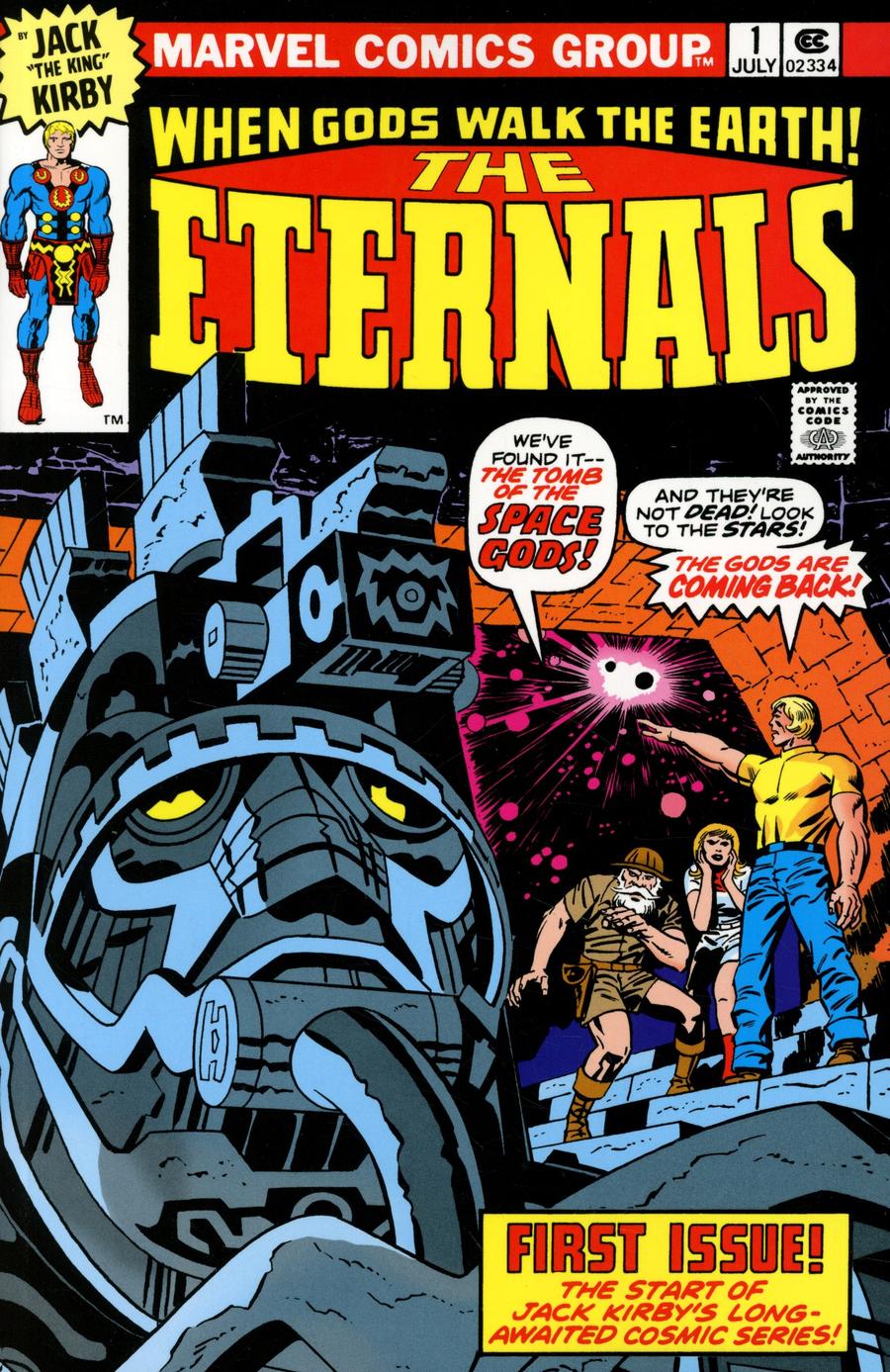 Eternals By Jack Kirby Complete Collection TP Direct Market Jack Kirby Classic Variant Cover