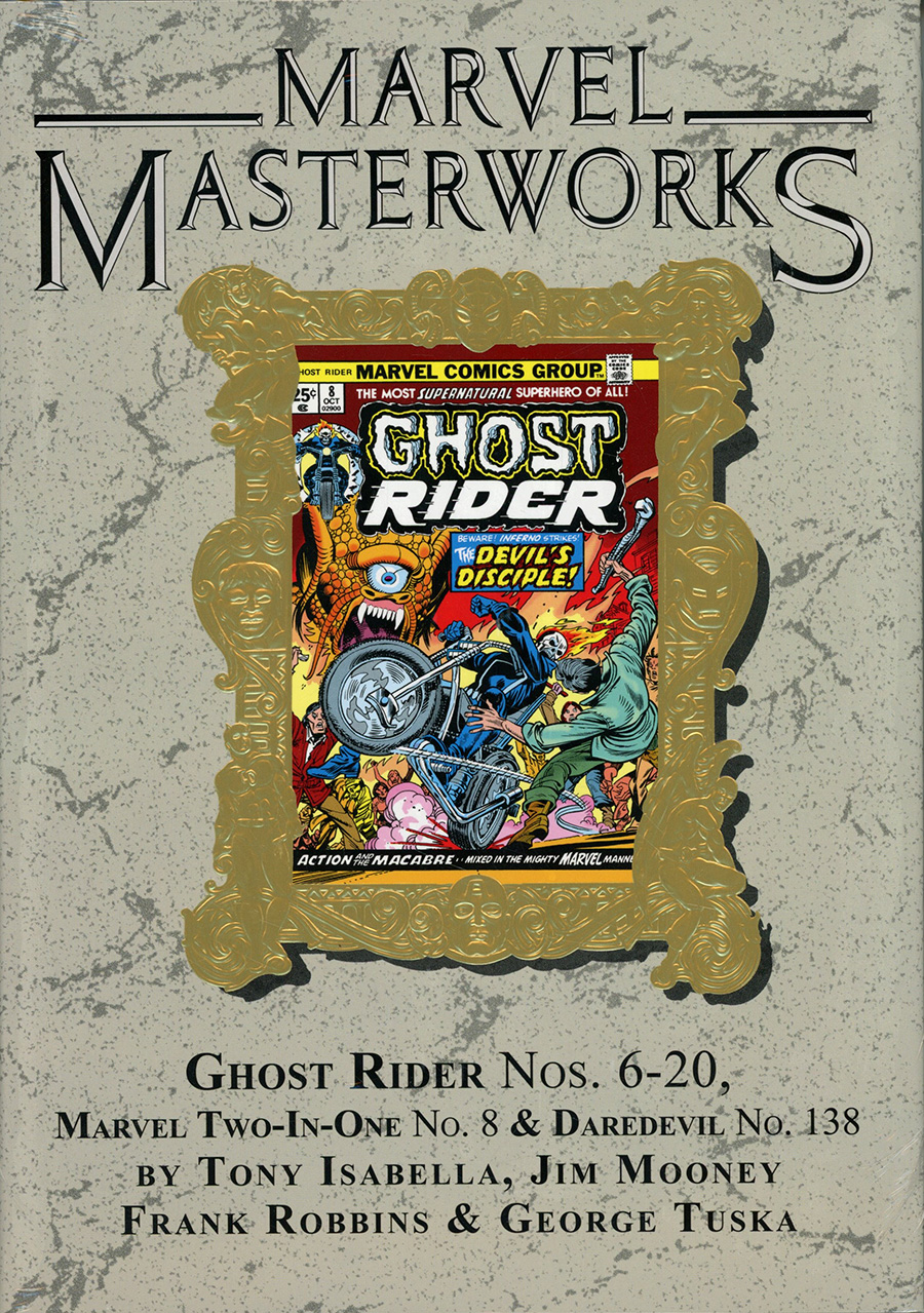 Marvel Masterworks Ghost Rider Vol 2 HC Variant Dust Jacket