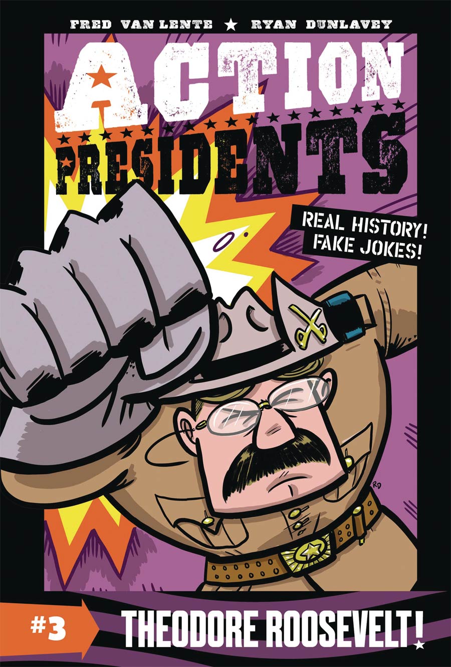 Action Presidents Color Edition Vol 3 Theodore Roosevelt HC