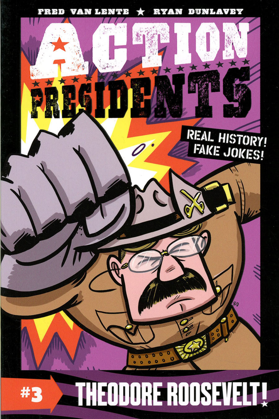 Action Presidents Color Edition Vol 3 Theodore Roosevelt TP