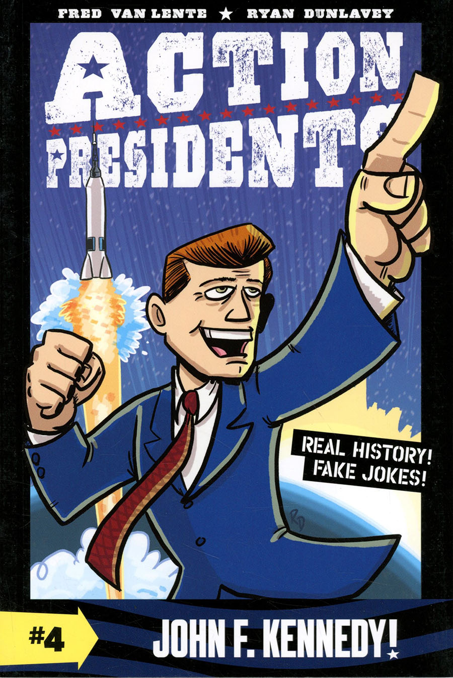 Action Presidents Color Edition Vol 4 John F Kennedy TP