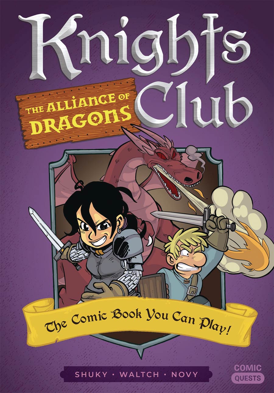 Comic Quests Knights Club Alliance Of Dragons TP