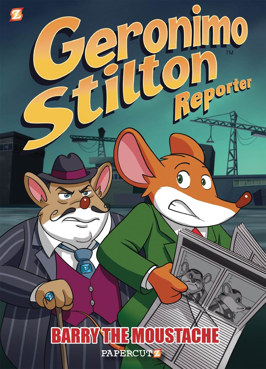Geronimo Stilton Reporter Vol 5 Barry The Mousestache HC