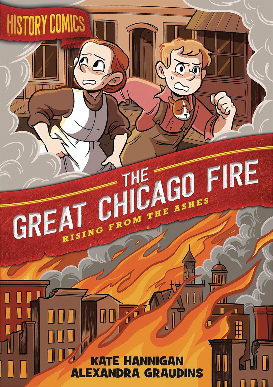 History Comics Great Chicago Fire HC