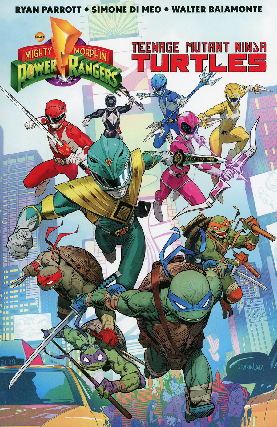 Mighty Morphin Power Rangers Teenage Mutant Ninja Turtles TP